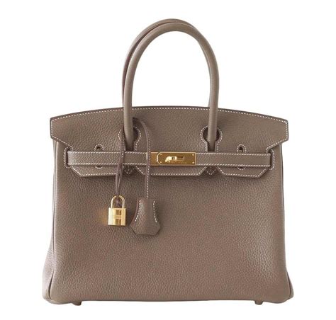 hermes birkin taupe 30|Hermes Birkin Togo 30 Etoupe .